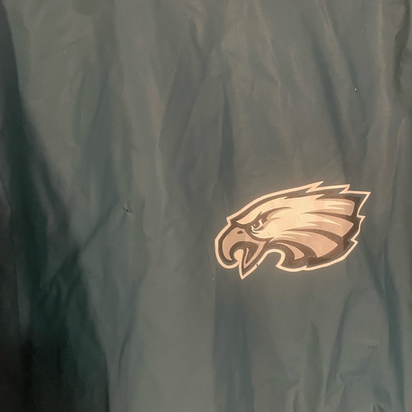 NFL Philadelphia Eagles Vinyl Rain Poncho, Adult OS - Picture 3 of 8